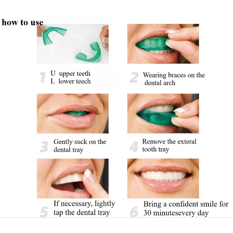 مجموعة صينية تبييض الأسنان على - مراجعة Teeth Whitening Gels وسعره