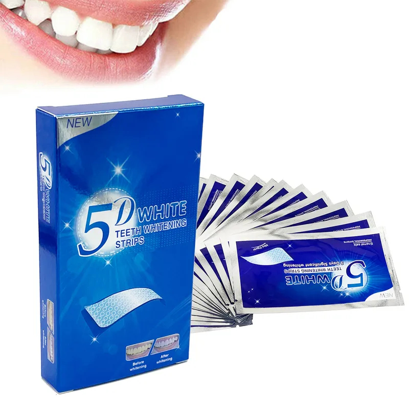 1-12 قطعة شرائط تبييض الأسنان  - مراجعة Teeth Whitening Gels وسعره