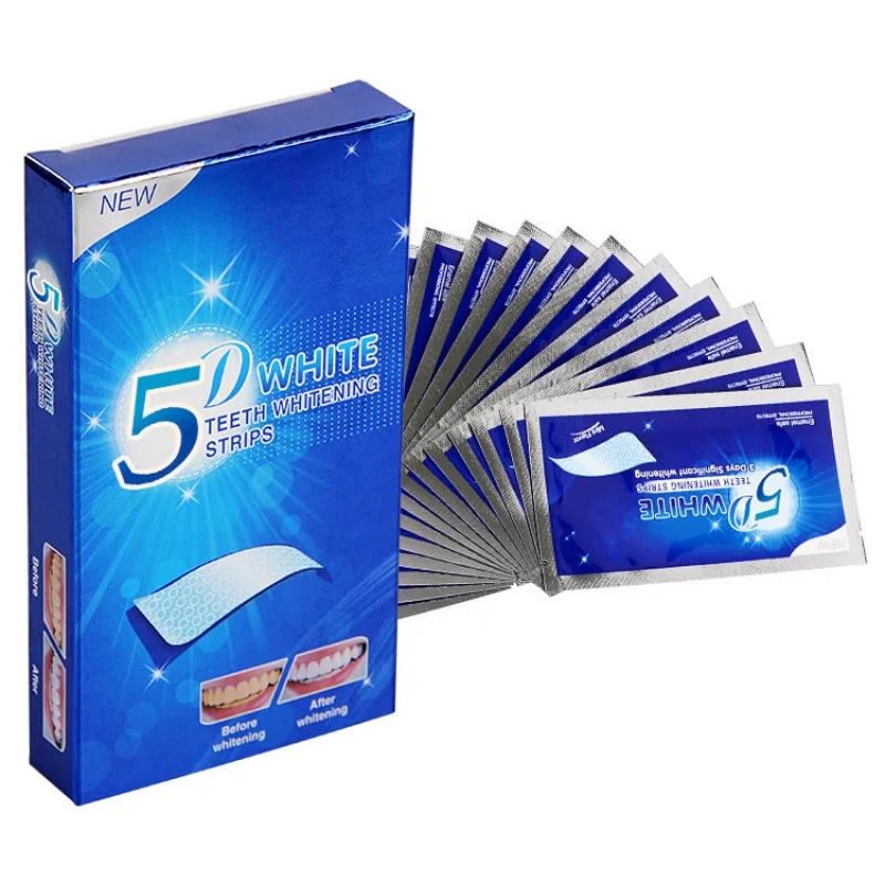 1-12 قطعة شرائط تبييض الأسنان  - مراجعة Teeth Whitening Gels وسعره