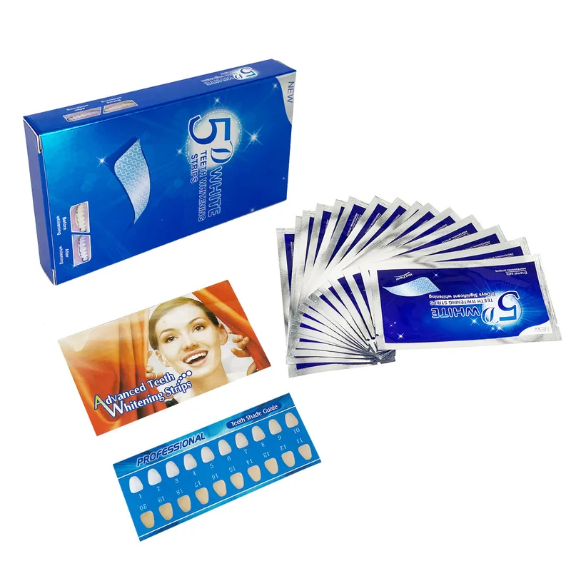 1-12 قطعة شرائط تبييض الأسنان  - مراجعة Teeth Whitening Gels وسعره