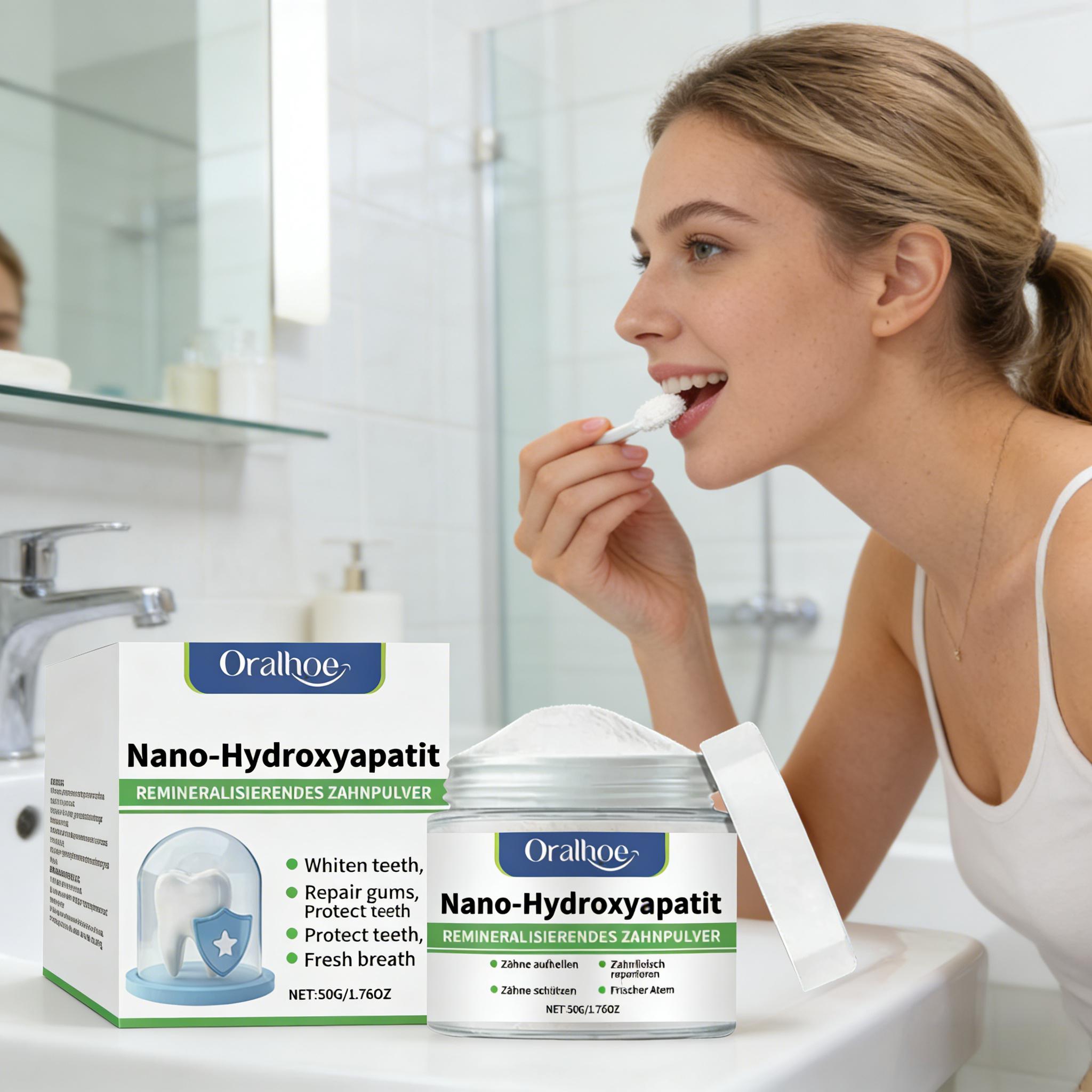 مسحوق تبييض الأسنان Oralhoe، ت - مراجعة Teeth Whitening Near Me وسعره