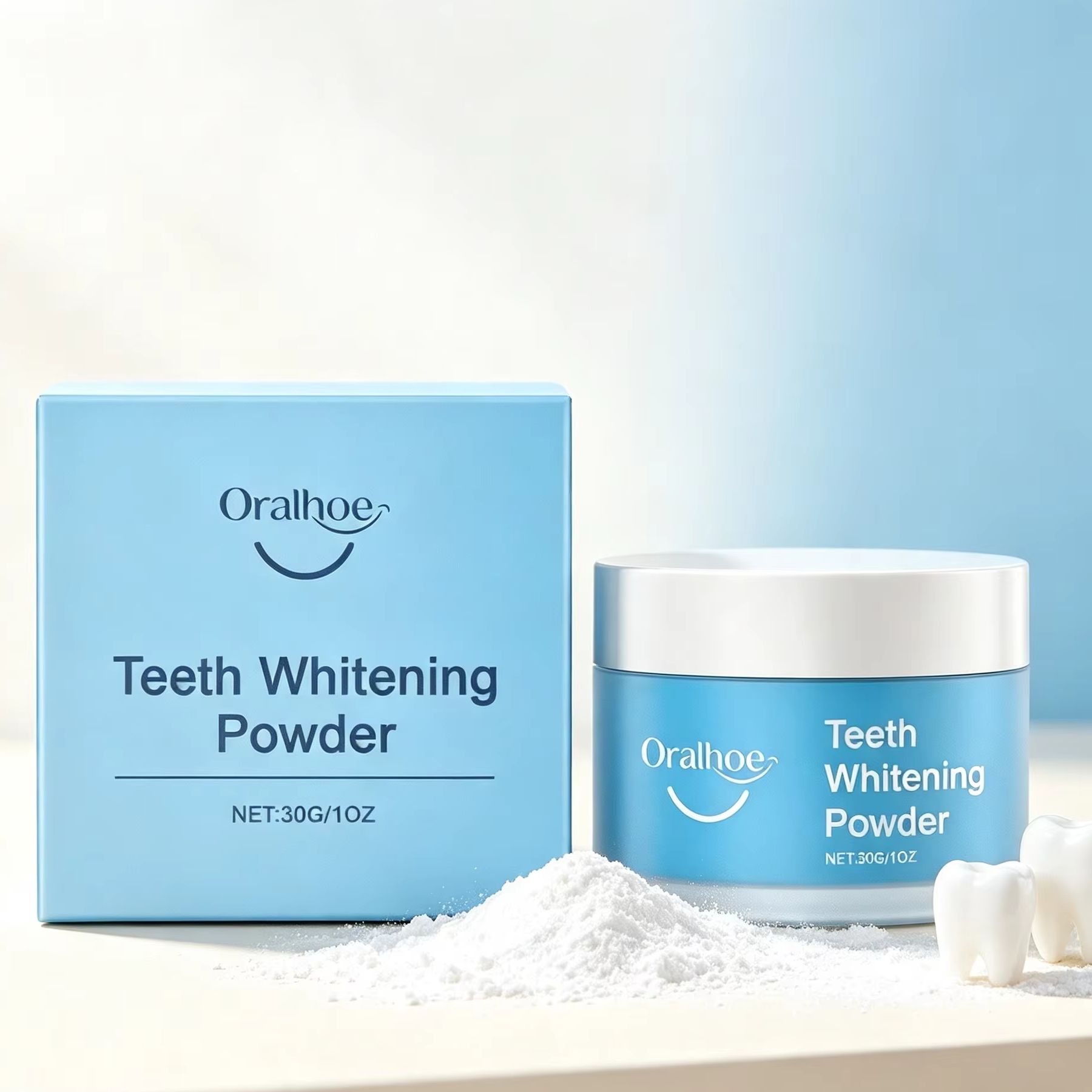 مسحوق أورالهو لتنظيف الأسنان،  - مراجعة Teeth Whitening Near Me وسعره