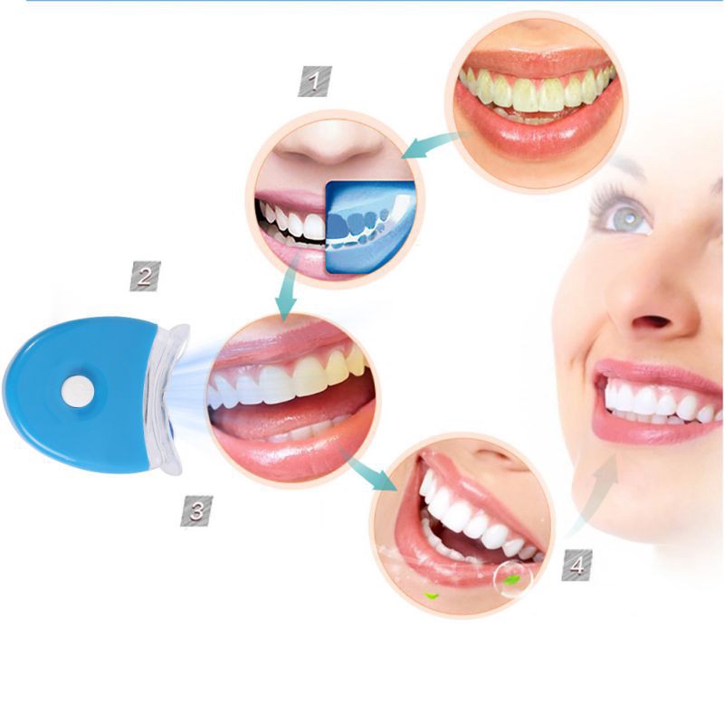 مصباح تبييض الأسنان بتقنية LED - مراجعة Teeth Whitening Video وسعره