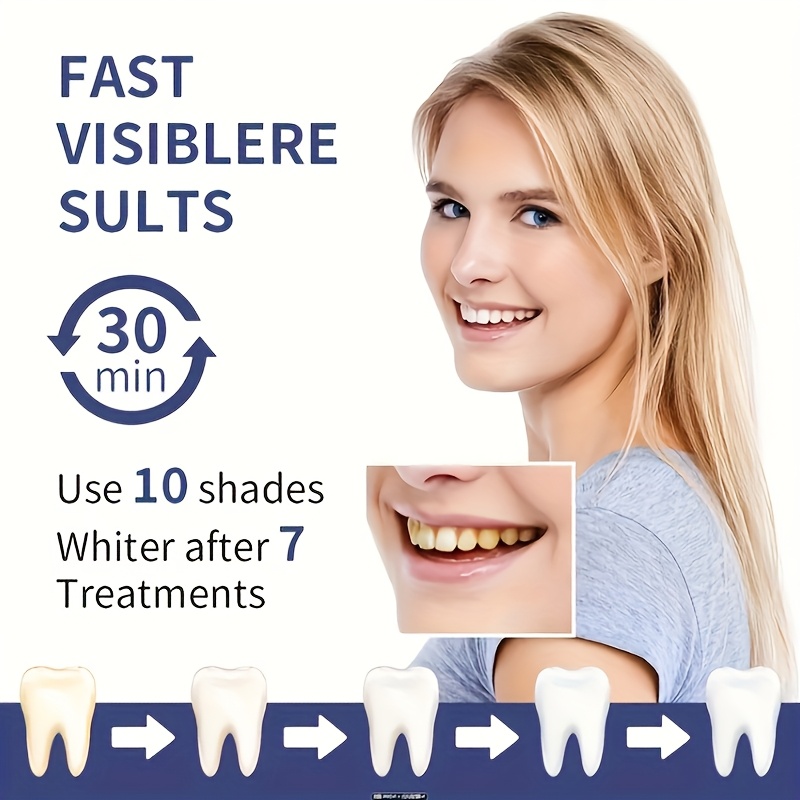 1 صندوق (14 قطعة) 9D شرائط جل  - مراجعة Teeth Whitening Gels وسعره