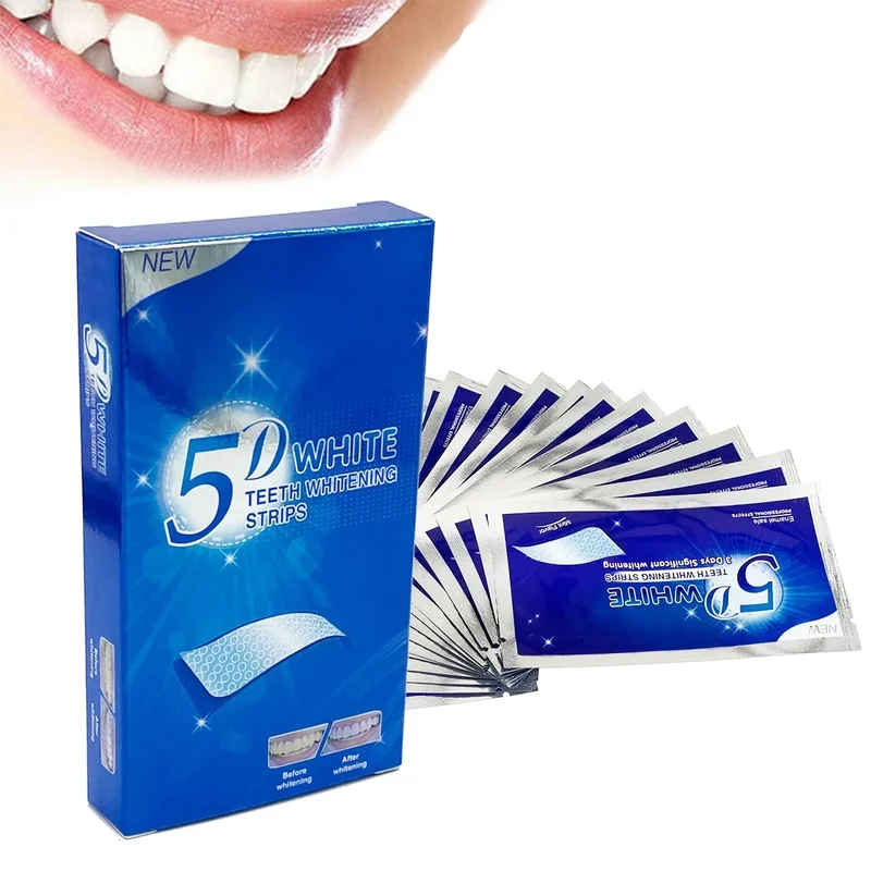 1-6 علب من شرائط تبييض الأسنان - مراجعة Teeth Whitening Gels وسعره